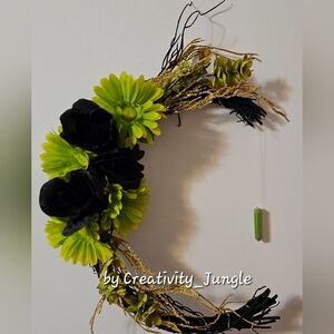 Homemade/handmade Moon Wreath